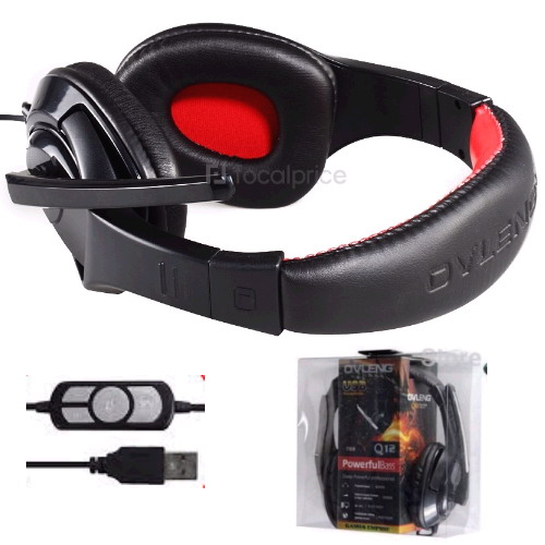 **Audifono con mic USB Gamer Q12 $9500 (audifono con microphono)