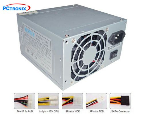 **Fuente PC 650W 24pin+8 SATA Bulk*