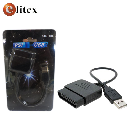**PLAY 2 Cable Adaptador gamepad a USB 1 Puerto STK101 W8 cd d