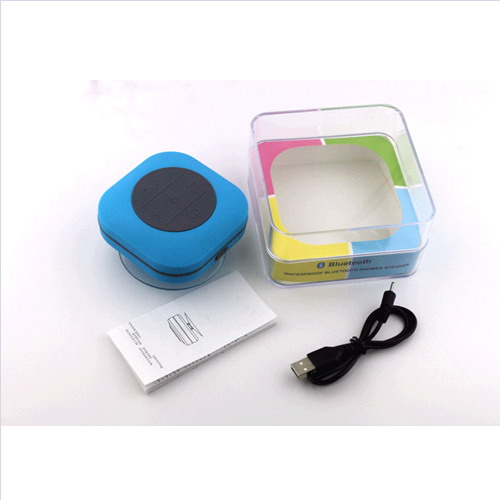 MIni Parlante Bluetooth de Ducha cuadrado handfree*