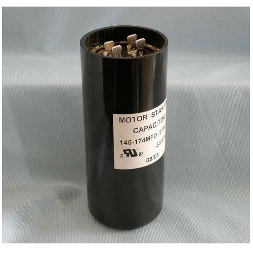 **AC CAPACITOR PARTida 156-174 MFD 250V $2400 redondo NEGRO con