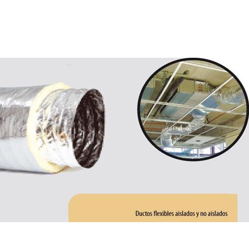 **AC Manga flexible aislado 12" 7.5m (apedido)