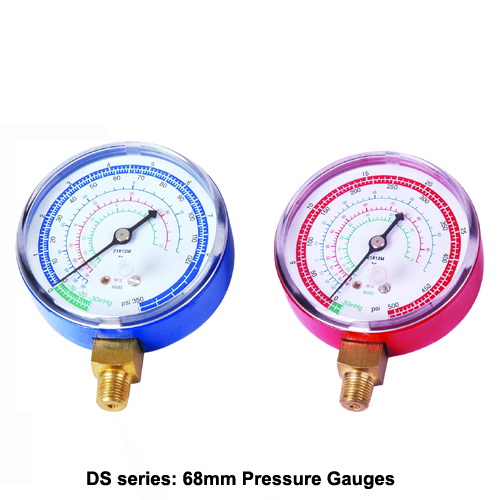 AC RELOJ MANOMETRO BAJA DSYL PSI/C R407C R22 $1800 confirm*