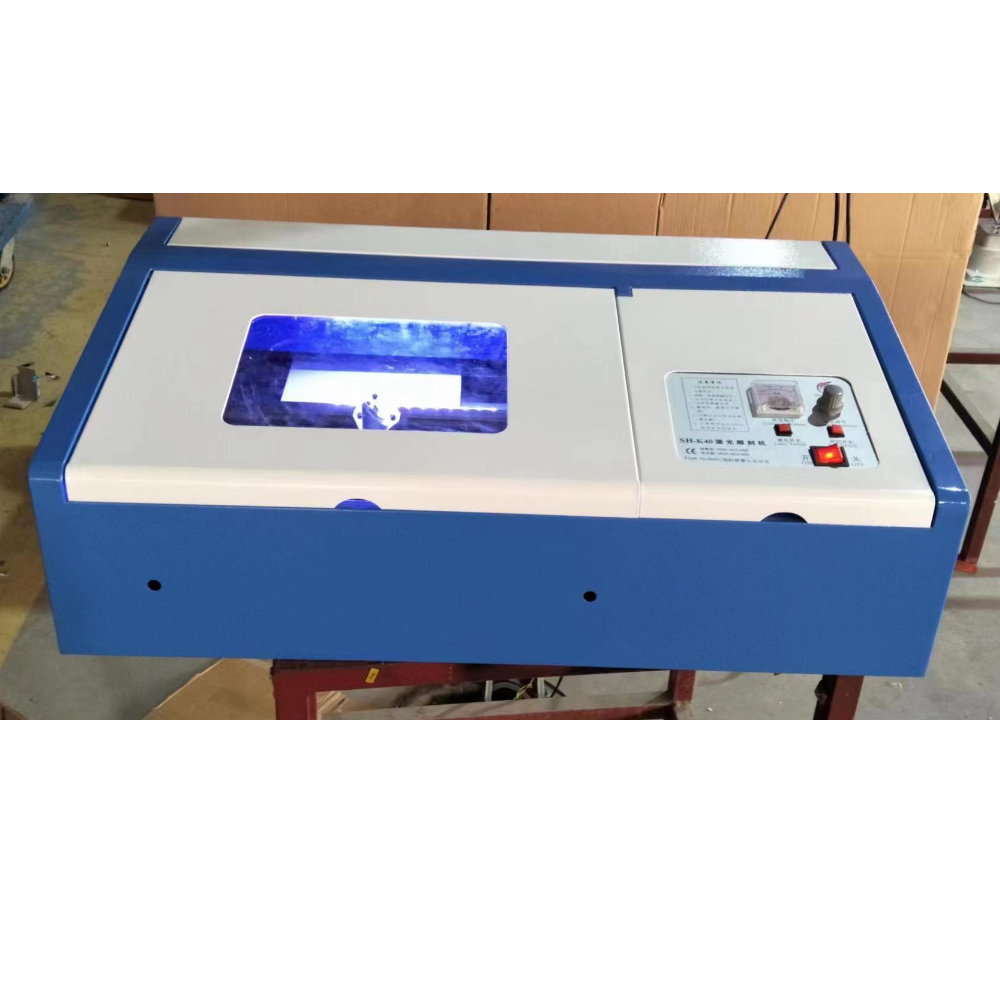 LS CNC laser CO2 grabadora cortadora 40W cama fija 30x20 cm M3