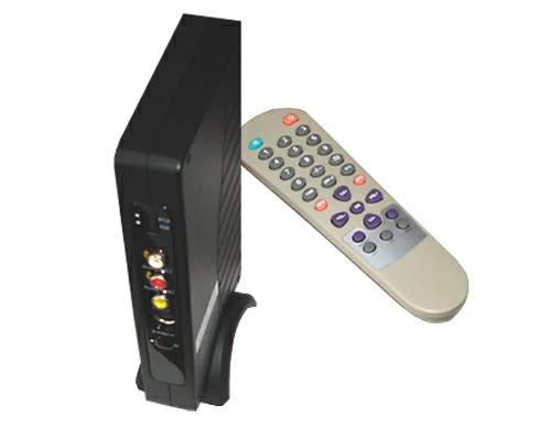 **TVBOX p/LCD NTSC #SuperColorHQ Control R HD15 (Ver TV con LCD