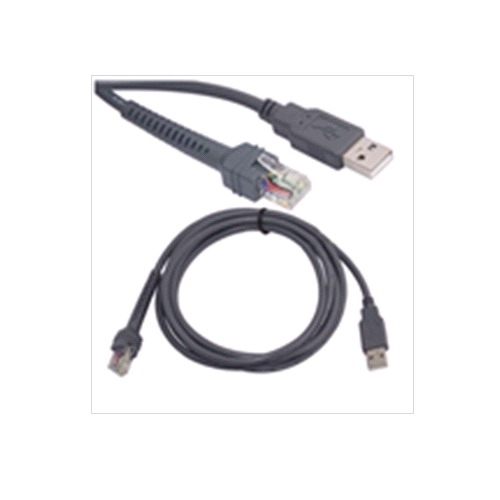 **Cable USB RJ48 para Lector Barra Symbol LS2208 LS2208AP 2m*
