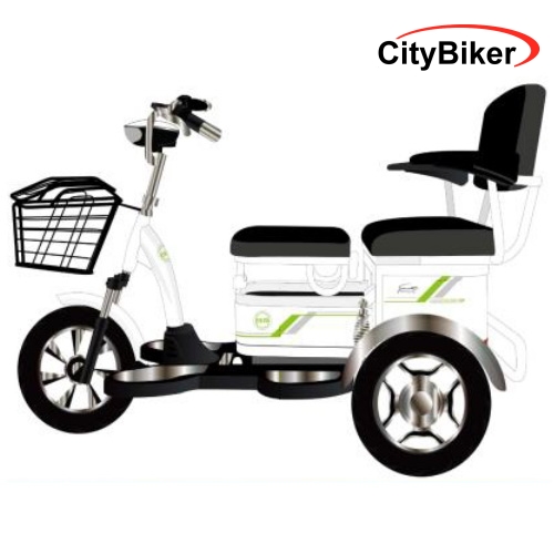 **Triciclo scooter de adulto electrica doble asientos LM $59900 - Haga un click en la imagen para cerrar