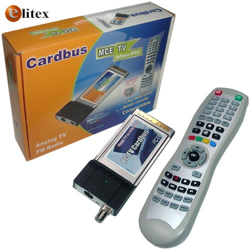 **TVFM MCE TV820 Cardbus PCMCIA Philips 7135 para Notebook Cont