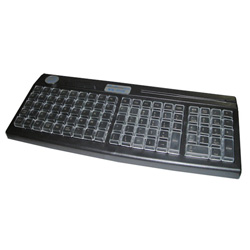 POS Teclado Punta venta 95 Teclas, PS2, Negro Caja Cafe***