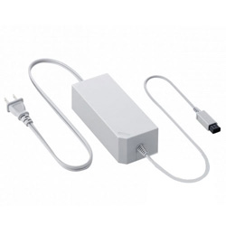 **WII Cargador Fuente de Poder 220V Caja Blanco*