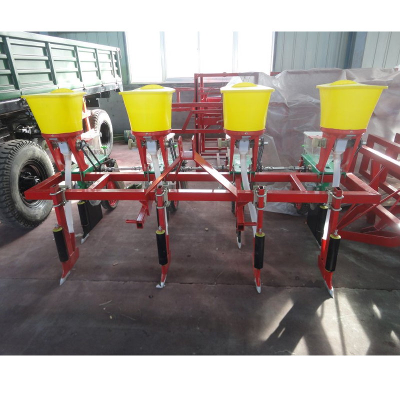 Sembradora de maiz de precision 4 hileras surcos r1.9m fertiliz