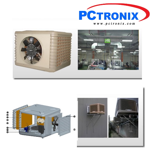 * V Climatizador evaporativo industrial 16000CBMH (sin precio)