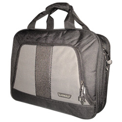 **Bolso Notebook 15" Gris con Negro #1125 Bulk