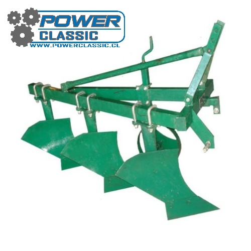 **Arado vertedera 3 puntas fijo 3x20cm levante arados tractor (