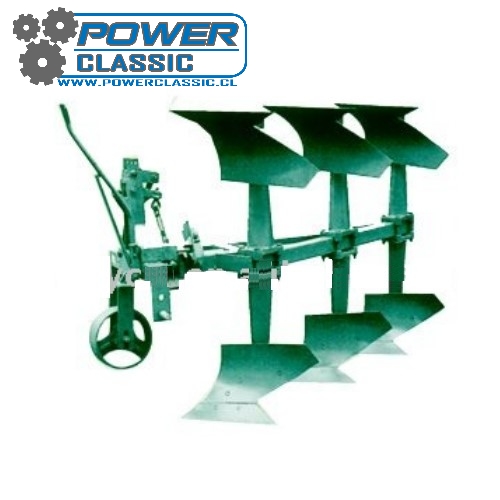 Arado de vertedera puntas reversible manual 3 x 20cm r1180 para