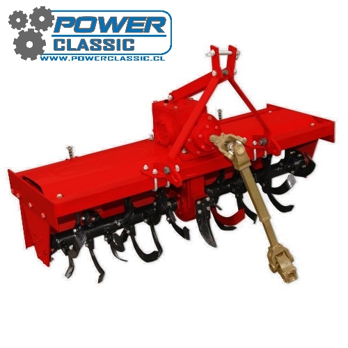 Roto cultivador 2 metros tractor l1650 CAT II cardan 6-8 azul r