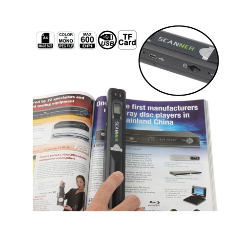 **Escaner Portatil TF 600dpi USB#