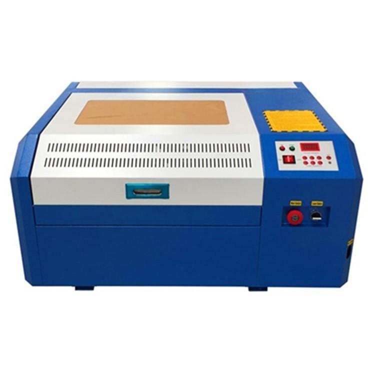 * LS Maquina de grabado corte laser CO2 50W 40x40 cm madera gra