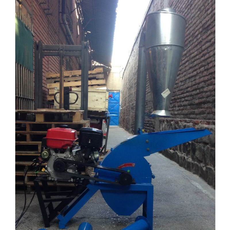 **AG Molino de granos y forraje gasolina 15hp con cyclon ref 12