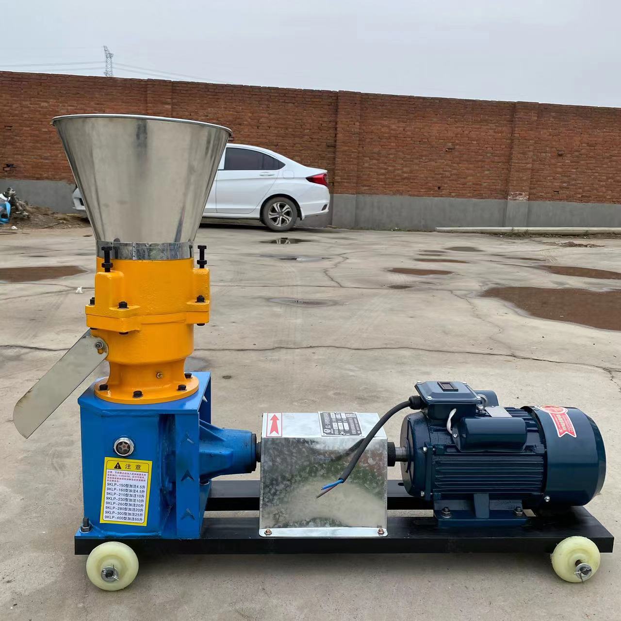 Maquina pellet 150mm 220V 5.5hp r1060 matriz 5mm peletizadora d