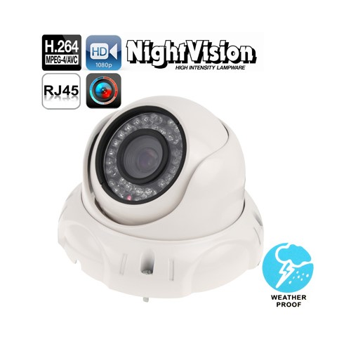 **CAMARA IP Interior domo LAN 1080p INFRAROJO