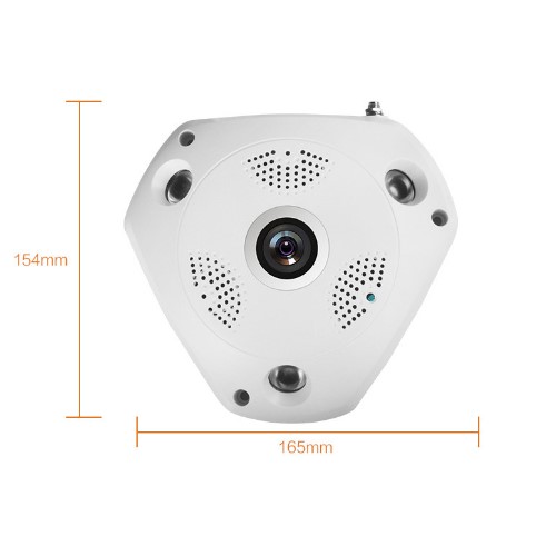 CAMARA IP Interno VR360 720P WIFI P2P soft VRCam(celular) PC vi
