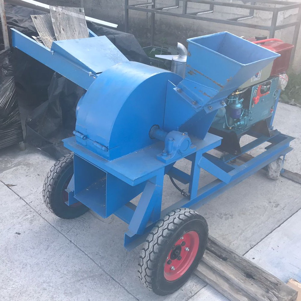 Bio chipeadora motor diesel aserrin hasta 4mm #420 15hp l$20900