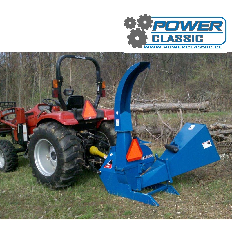 Chipeadora chipiadora para tractor agricola 6 pulgadas CAT II $
