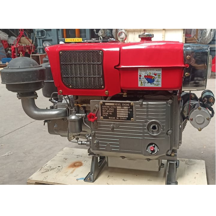 Motor estacionario diesel refrigerado agua 22hp ZS1115 partida