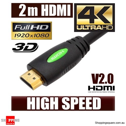 CABLE HDMI M-M FULL HD V2.0 4K*2K 3M