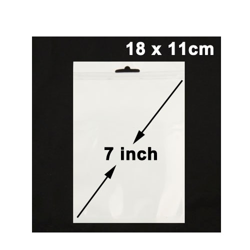 **Bolsas 7" Zip Lock Anti-Static Bag, Size: 18 x 11cm (100pcs)
