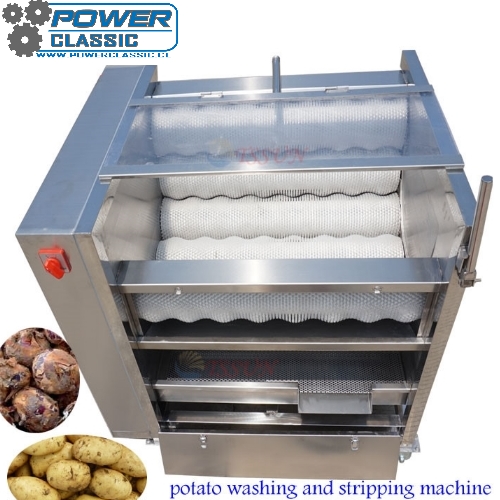 Peladora lavadora de papas Industrial 0.5-1Th $3.4M zanahoria