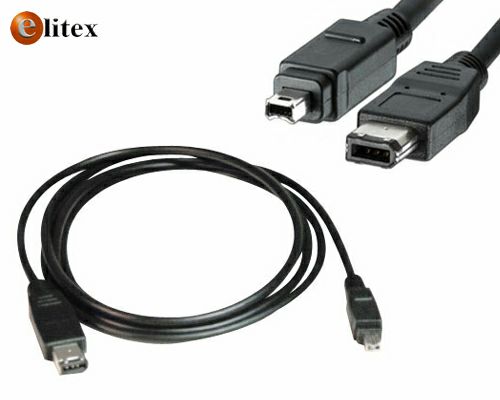 **Cable Firewire IEEE 1394 6P/4P Bulk@