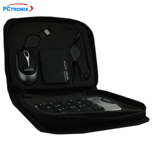 Kit para Notebook laptop E Mouse, Hub Usb, Keypad, Audifono con