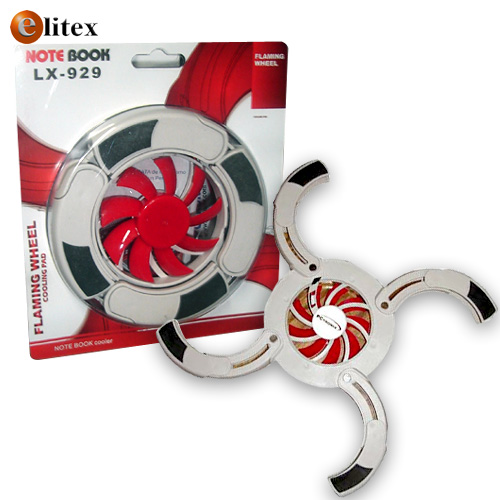 **Ventilador NB #CP166 Viajero Plegable Redondo 2Blister*
