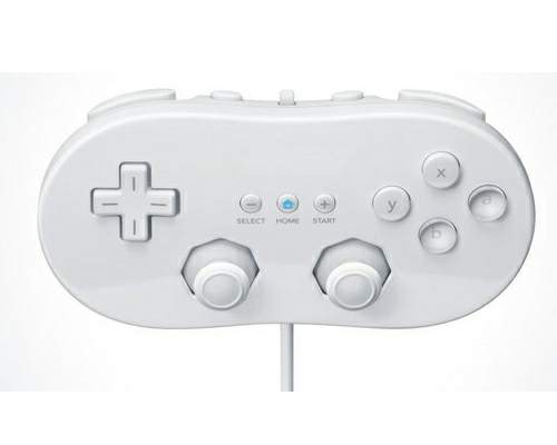 WII Gamepad Joystick Clasico 9007 Negro $3000 Caja Blaca*