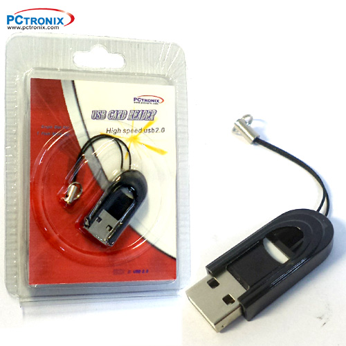 **USB2 Lector Memoria TF/MicroSD #CR981 2Blister*