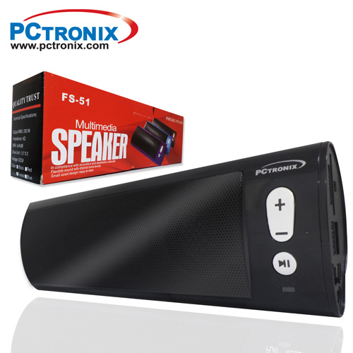 **Parlante Portatil Mp3 #FS-51 (SD+Pendrive) 2.1 4WRMS Caja