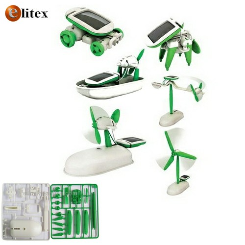 **Kit Educativo 6en1 Solar (Morino,Avion, bote, auto, Perro)*