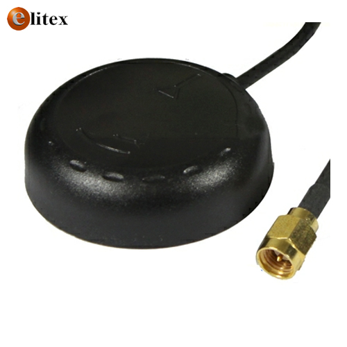 **Antena GPS Activa Externa (SMA) cable 5m Caja Blanca@