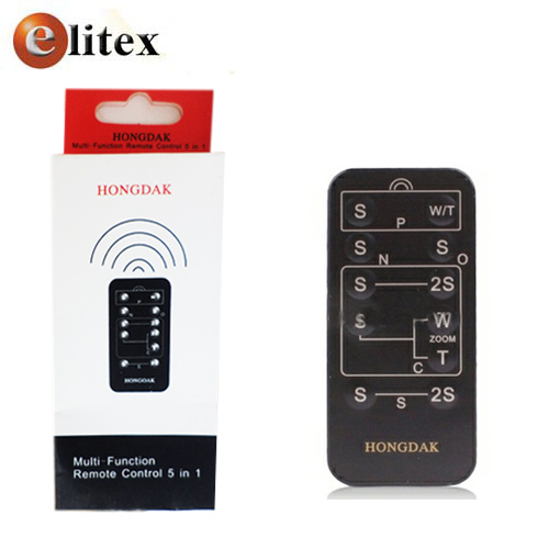 **Control Remoto Camara 5en1 para Nikon Canon Sony Caja*