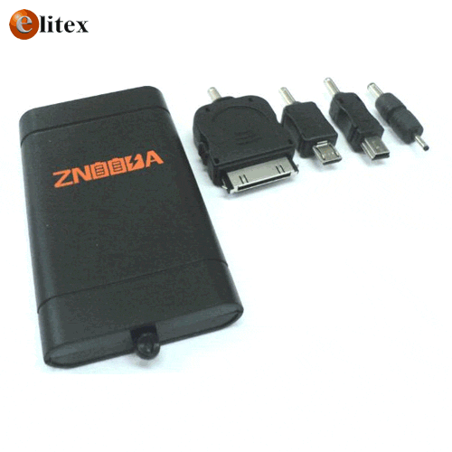 **Bateria Emergencia 5V 1500mAH + linterna 2 Led (conector Noki