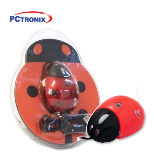 Mouse Ninos MO-855 USB Chinita con PadMouse Blister*