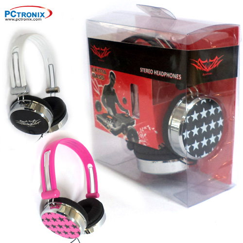 Audifono J HF6 (Blanco jaiva, Negro o Rosado Estrellas chicas)*