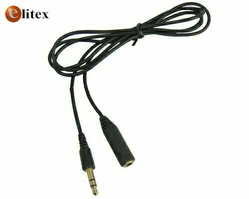 **Cable Audio Plug 3.5mm M/H Extension 10m Oro Bolsa@