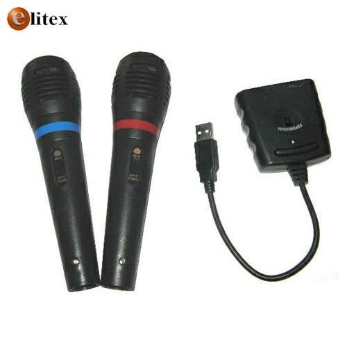 Microfono doble 6 en 1 Karaoke para P II PLAY 3 play 4 pc USB X