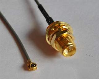 **Antena Cable Pigtail U.fl / IPX/ RP-SMA M (adaptador p/mini p