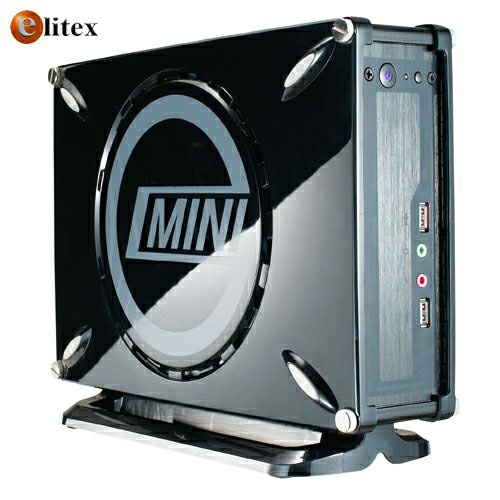**Gabinete PC ITX Slim ITX-850, Fuente de poder Externa 80W*
