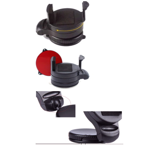 Soporte Celular para auto Ventosa y Pegamento 360 grado 5-7cm p