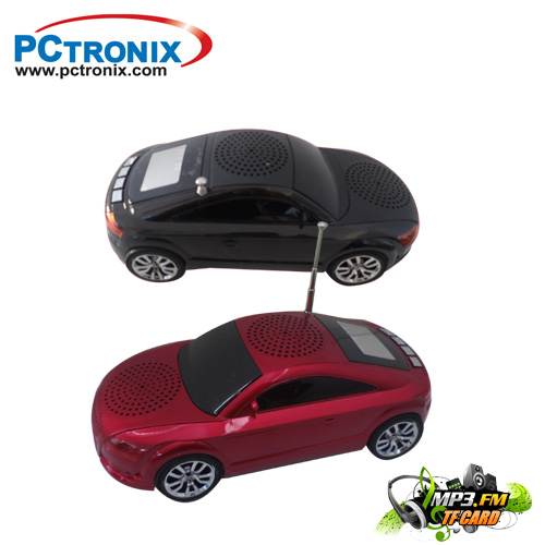 Parlante Mp3 y FM Forma Auto MSI-18D 3wx2 rms Caja*